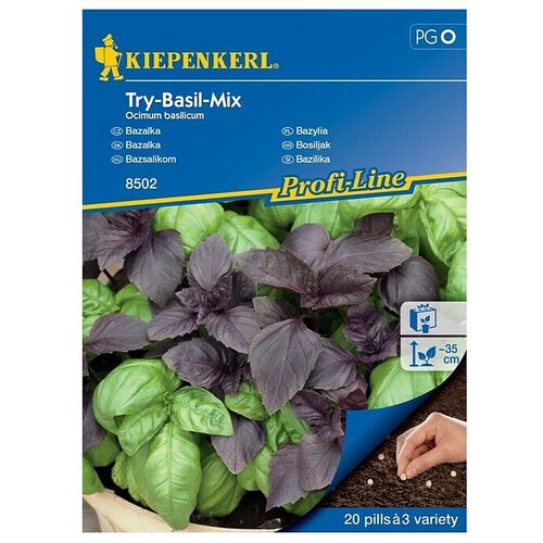 KIEPENKERL Sjeme začinskog bilja Try-mješavina bosiljka (Ocimum basilicum, Vrijeme sjetve: Svibanj, Berba: Lipanj) Cijene