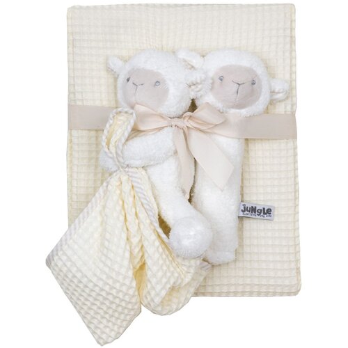Jungle dekica celoletna ovčka set beige Cene