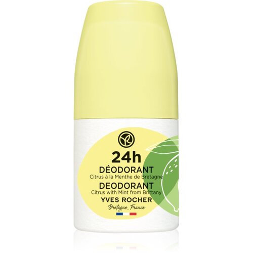 Yves Rocher 24 H deodorant s kroglico Citrus & Mint 50 ml Cene