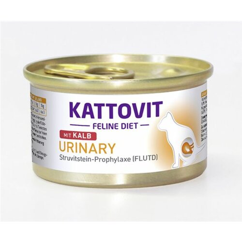 Finnern veterinarska dijeta za mačke kattovit urinary - teletina 85gr Slike