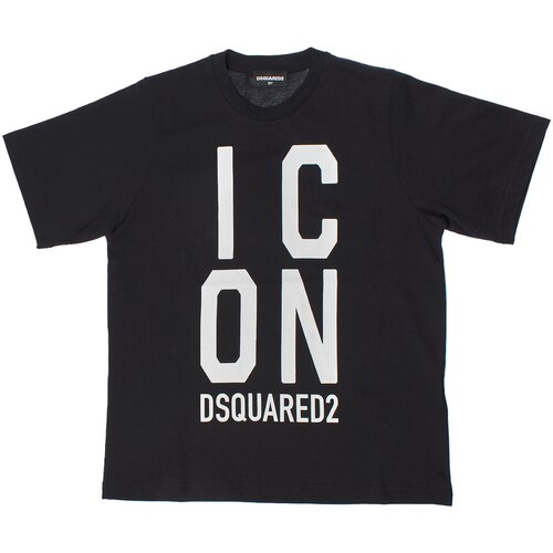 Dsquared Majice s kratkimi rokavi DQ2036D0-0MVDQ-900 Črna Cene