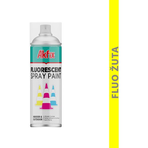 Akfix boja u spreju fluorescentna žuta 400 ml Cene