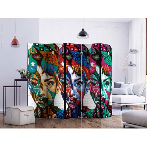 Artgeist PARAVAN 225/172/3 cm večbarvno Slike