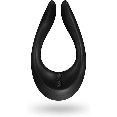 Satisfyer Vibrator za parove Endless Joy, Silikonski, Crni Cene