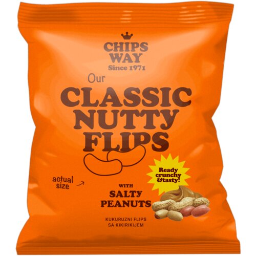 Chips Way Flips kikiriki 40g Cene