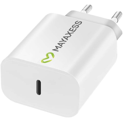 Oem Mayaxess, Hitri polnilnik za Galaxy S25 Edge USB-C 20W, Bela, (5000213610) Cene