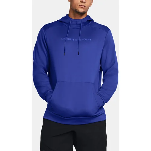 Under Armour Sweatshirt UA Armour Fleece Wordmark HD-BLU - Men