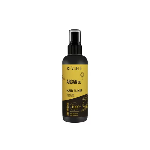 Revuele oljni eliksir za lase - Argan Oil Hair Elixir