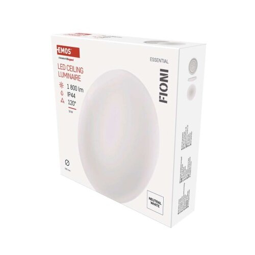  LED svetilo nadometno FIONI, okroglo, 18W, IP44, nevtralno bela Cene