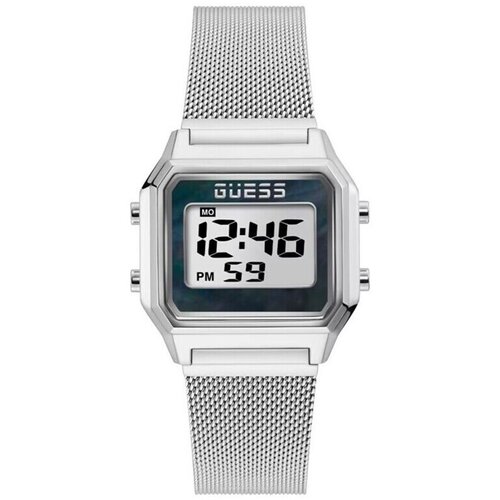 Guess Analogne ure gw0343l1 Srebrna Cene