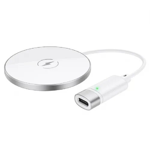 Hoco original brezžična polnilna postaja CW31 magnetna 15W MagSafe, brezžični polnilec iPhone 14 srebrn Cene