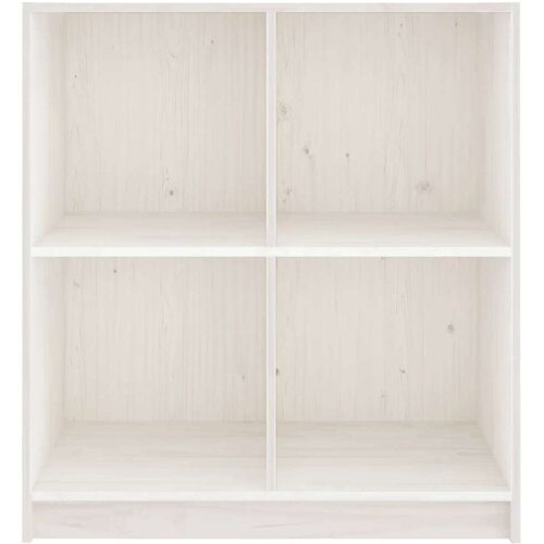 VidaXL Komoda bijela 70 x 33 x 76 cm od masivne borovine Slike