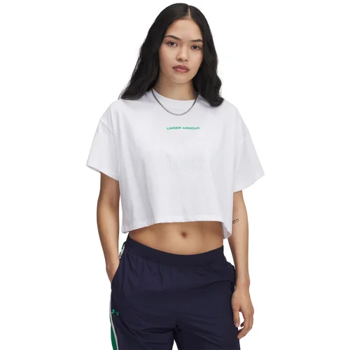 Under Armour Women's T-shirt W Varsity Mix HW SS Crop