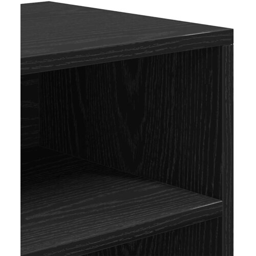  za knjige crni 60x30x71,5 cm konstruirano drvo Slike