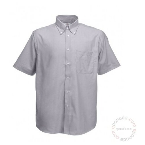 Fruit Of The Loom Oxford shirt muška košulja siva Slike