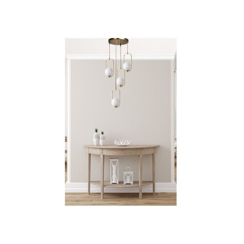 Opviq Luster Ahu 4 Lu Tepsili, Metal, Bronzana boja Cene
