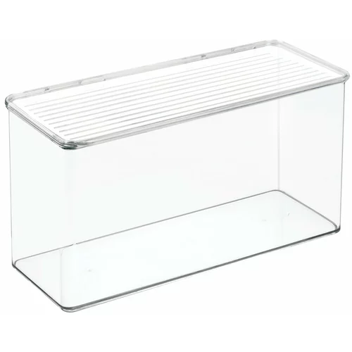 iDesign prozirna kutija za pohranu s poklopcem IDSIGN, 14,5 x 34 cm