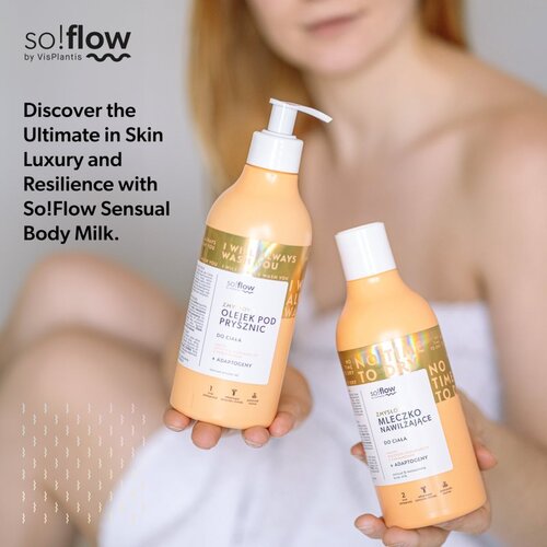 SoFlow Sensual &amp;amp; Moisturizing losjon za telo Orange With Cardamom 400 ml Slike