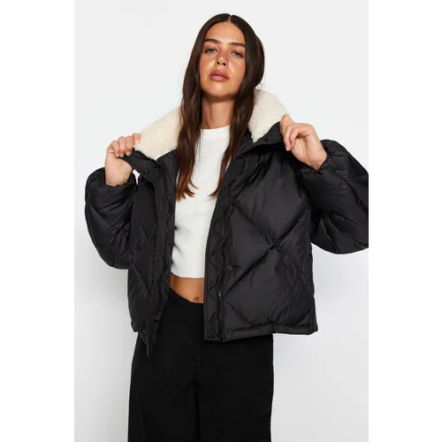 Trendyol Winter Jacket - Black - Puffer