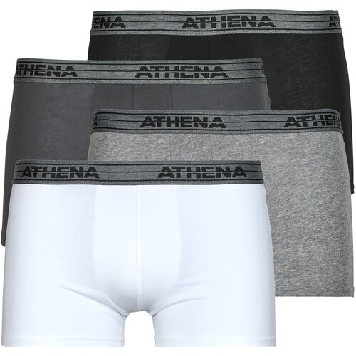 Athena Boksarice BASIC COTON Pack de 4 Črna Slike