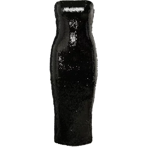 Gina Tricot Koktel haljina crna