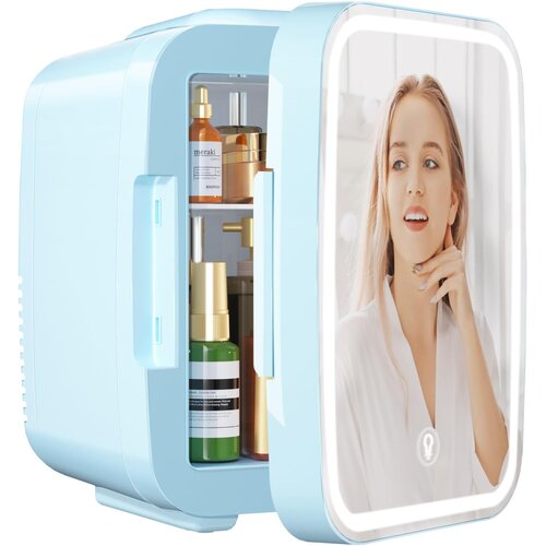 YASHE Prenosni mini hladilnik, 4 L, 50 W, modra, AC/DC, (5000529151) Cene