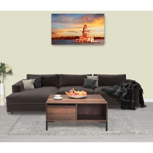 Hanah home Shp-660-Oo-1 Walnut Coffee Table Cene