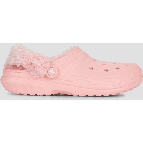 Crocs Cokli Classic Fleece Lined Clog Rožnata Slike