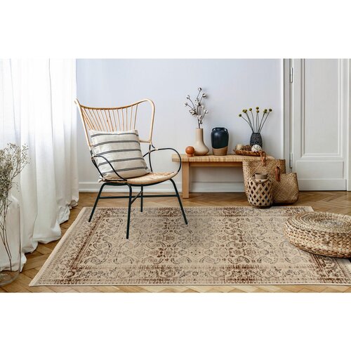 Kayoom VINTAGE PREPROGA 160/230 cm tkano bež Slike