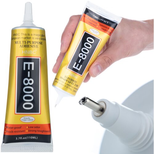 Rosfix E-8000 Univerzalno Lepilo &ndash; 110 ml, Prozorno, Elastično, Za Elektroniko, Steklo, Les, Gumo, (22137209) Cene