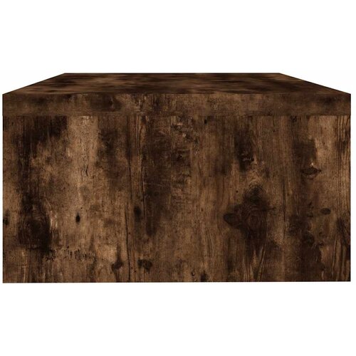 Stalak za monitor boja dimljenog hrasta 42 x 24 x 13 cm drveni Slike