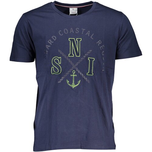 SCUOLA NAUTICA NAUTICAL SCHOOL BLUE MEN&#39;S SHORT SLEEVED T-SHIRT Cijene
