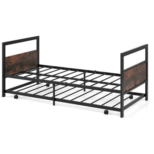 Metalni krevet samac sa pomoćnim krevetom 200x90cm Cene