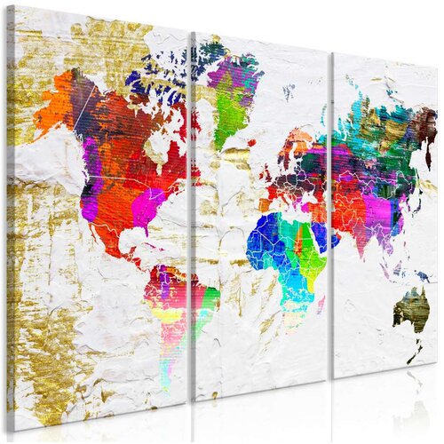  Slika - Golden Front (3 Parts) 120x80 Slike