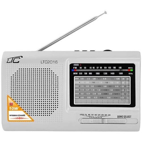 Ltc prenosni radio z mp3 predvajalnikom usb / sd 10w z akumulatorjem 210 x 124 x 57 mm Cene