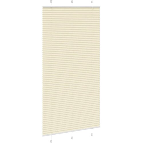  Plisirana zavjesa krem boje 110x200 cm &amp;Scaron;irina tkanine 109,4 cm Poliester Slike