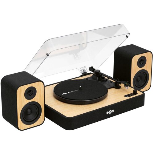 House Of Marley Gramofon z zvočniki Revolution, črn, (5000005679) Cene