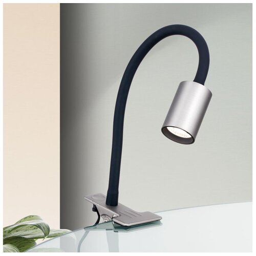 Orion Str 10-489- LED fleksibilna stona lampa sa stezaljkom KURT LED/5W/230V srebrna Cene