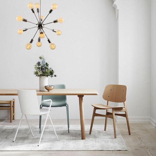 Opviq Dartini - MR-602 Chrome Chandelier Cene