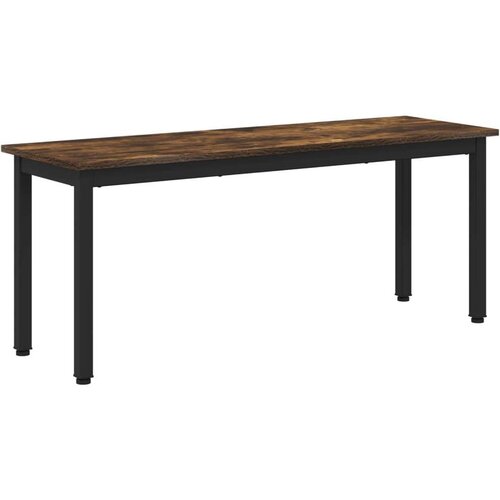  Klupa Dimni hrast 110 x 35 x 45 cm Konstruirano drvo Slike