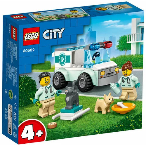 Lego City - 60382 Veterinarski reševalni kombi