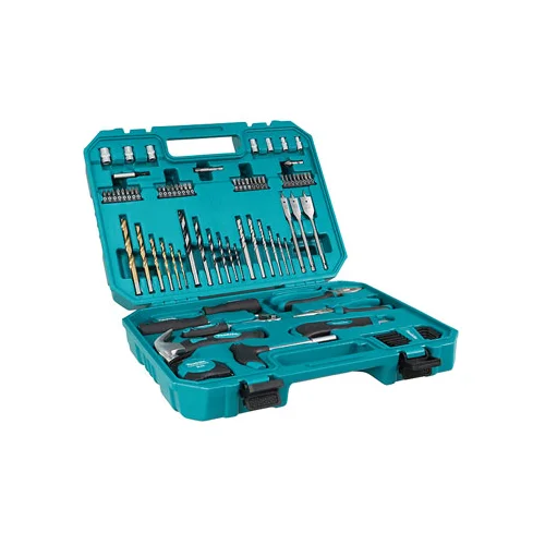 Makita 80-dijelni set burgija svrdala bitova i ručnih alata u koferu E-15104