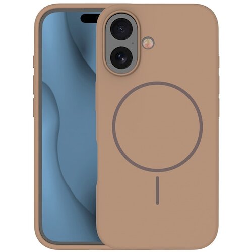  Futrola Silicone Thin Mag za iPhone 16e braon Cene