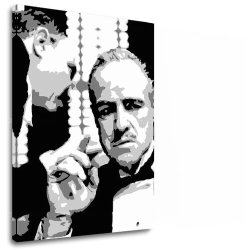 Pop Art painting GODFATHER Popust 60% 90X120 cm Cene
