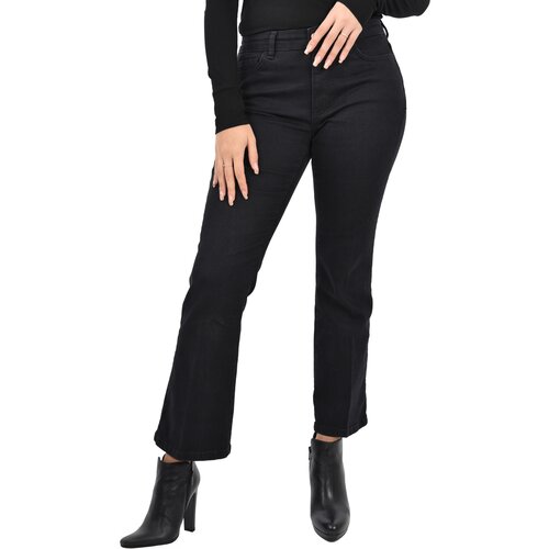 Emme Marella Jeans straight IBISCO Črna Slike
