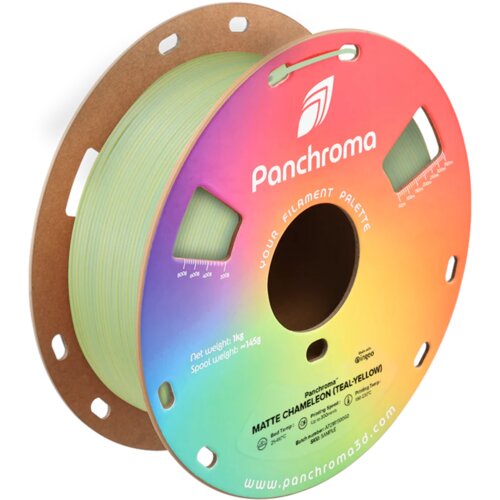 Polymaker Panchroma™ PLA Dual Matte Chameleon (Teal-Yellow) - 1,75 mm / 1000 g Cene