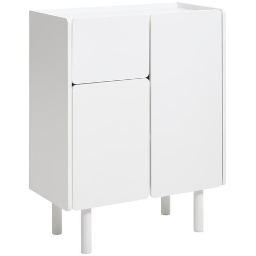 Unique Furniture bela omarica 80x100x40 cm bera &amp;ndash; Slike