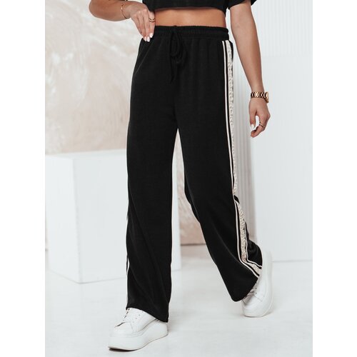 DStreet Spodnie damskie one size VIBEBEX dresowe czarne Cene