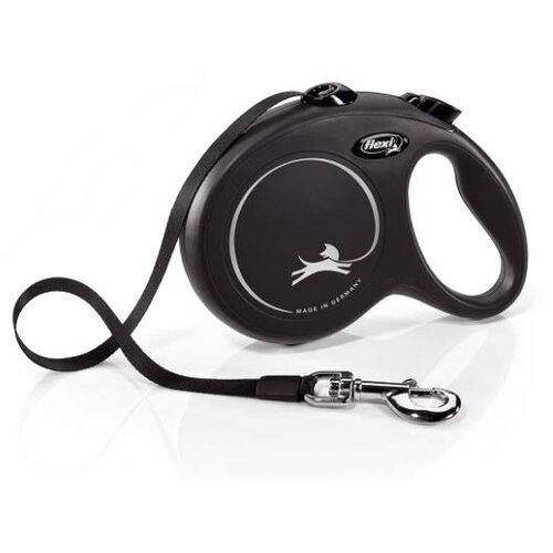 Flexi New Classic Tape Black S 5m Slike