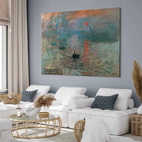  XXL slika - Claude Monet &amp;ndash; Impression Sunrise 200x133 Slike